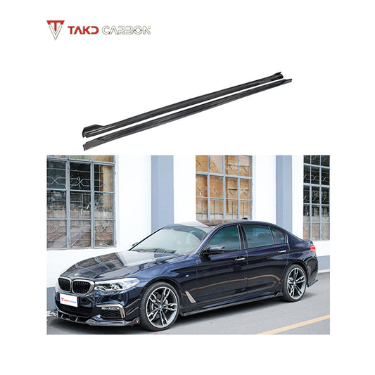 TAKD Carbon Dry Carbon Fiber Side Skirts for BMW M5 F90 2017-ON