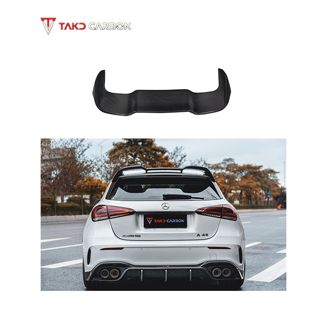 TAKD Carbon Fiber Rear Diffuser for Mercedes Benz A45 A35 A250 Hatchback W177 2019-ON