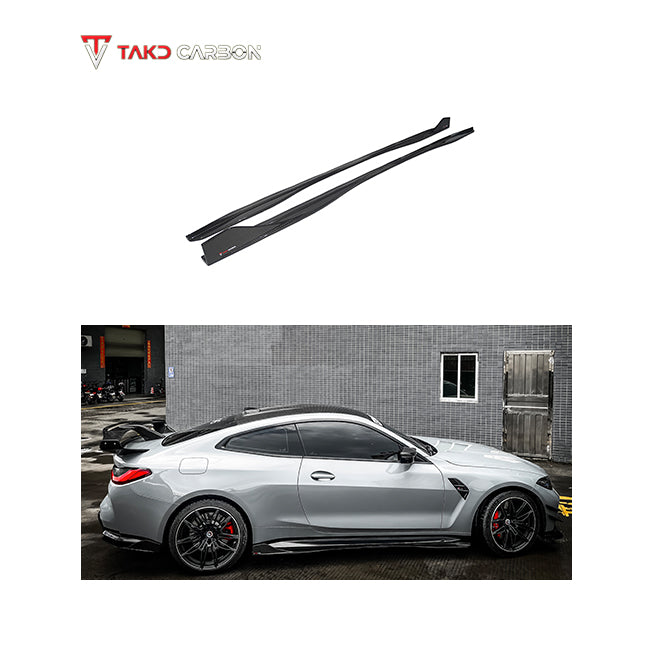 TAKD Carbon V1 Side Skirts for BMW M3/M3C G80/G81 & M4/M4C G82/G83