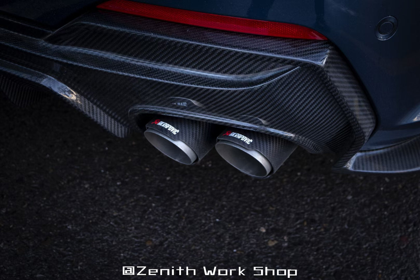 TAKD Pre-preg Carbon V2 Rear Diffuser & Canards for BMW 4 series 430i M440i G22 G23